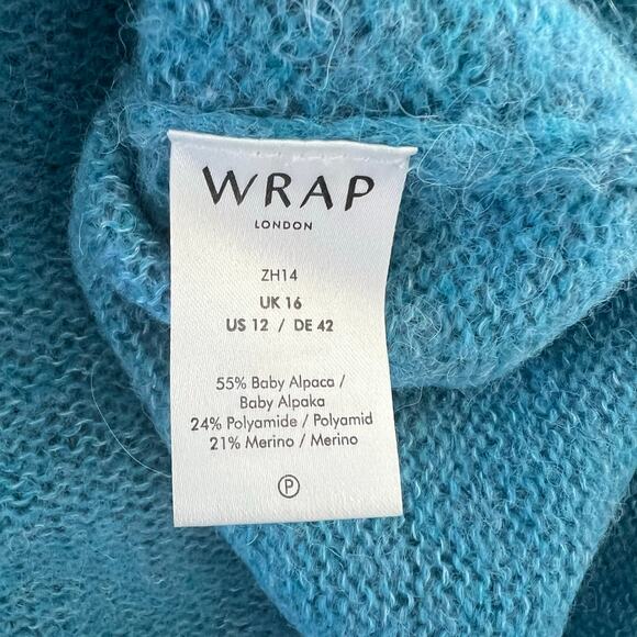 Wrap London women’s baby Alpaca blend sweater - Picture 8 of 9